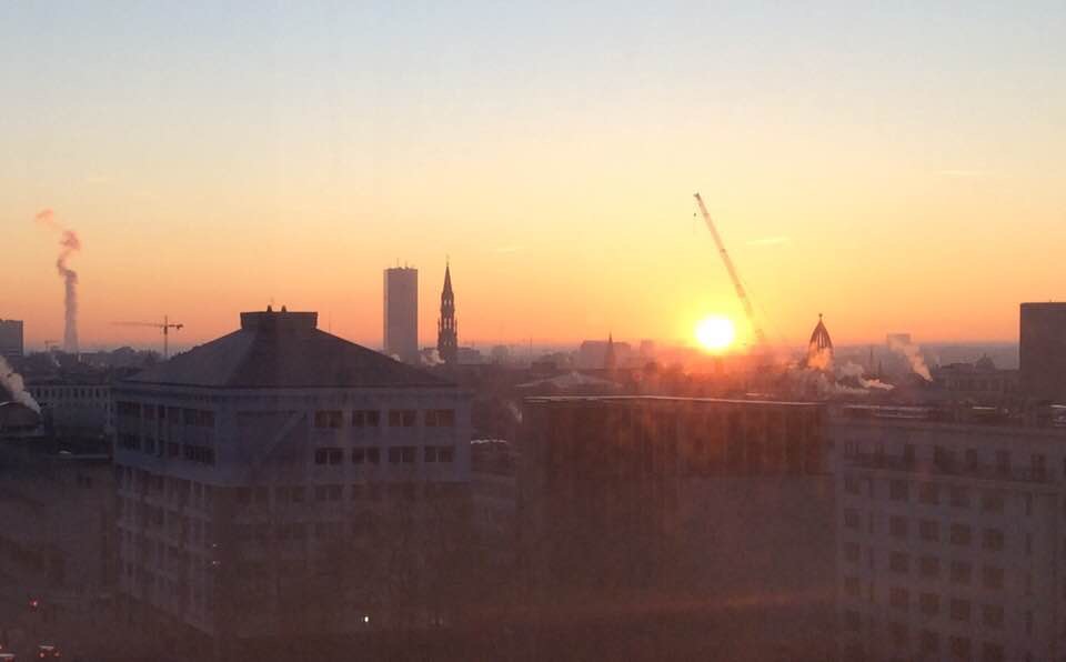 KoenVX's tweet photo. Genieten van onze “prime real estate” ;) #FinanceTower https://t.co/lhbi6krRax