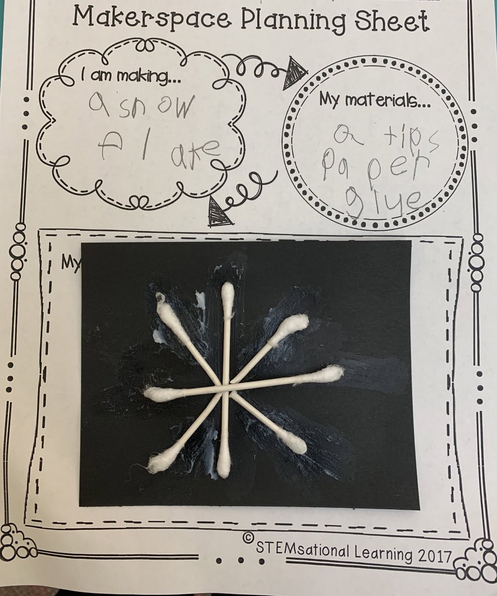 plsweeney1's tweet photo. Love the way our 1st grade #WFEReaders created #STEM snowflakes after hearing the a Caldecott classic Snowflake Bentley. https://t.co/fmcoBwgio7