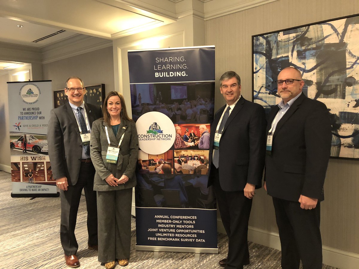 theCIASP's tweet photo. CIASP Chair @mwalker1127 and Vice Chair @I_Am_A_Champion presenting a panel discussion on #SuicidePrevention at the @ConstrLeaders Conference.  @ABCNational @CNA_Insurance @LittlerLaw @sscunderground https://t.co/gki1irREev