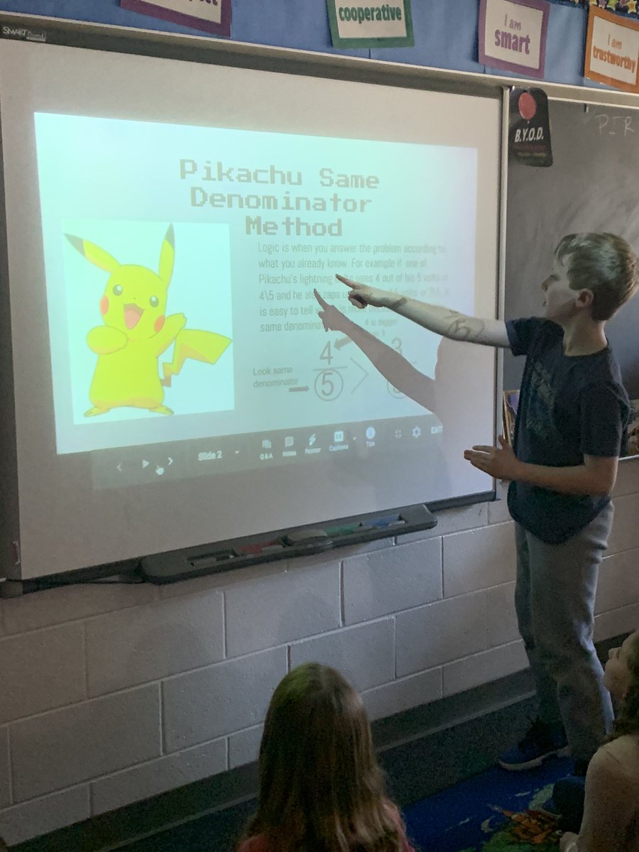 haystravelers's tweet image. Presenting what they know about comparing fractions @PleasantUnionYR #collaboration #GoogleSlides #TeachTheClass #ComparingFractions