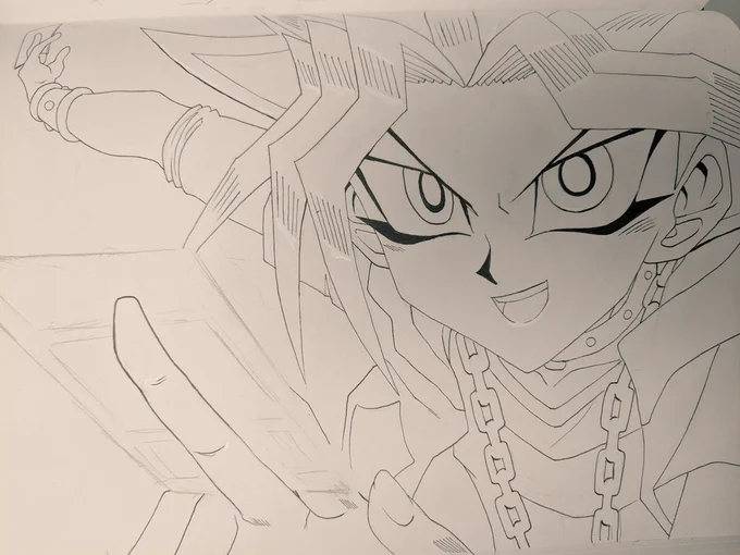So taking a small break from the DB art this week. It's my birthday tomorrow, and I have other things in general to focus on for the rest of the week, PLUS Kh3 dlc on Thursday. Until then enjoy this Yugi I made last week. 