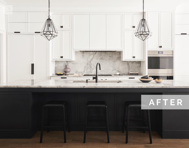 BEFORE + AFTER // We collaborated with <a href="/BBAarchitects/">BBA Architects</a> on this gut renovation of an outdated single family residence to take it from painfully 80s to serene and fresh. #designbystudiogild #wearegild #beforeandafter

📷 Follow us on Instagram for more Before + After shots!