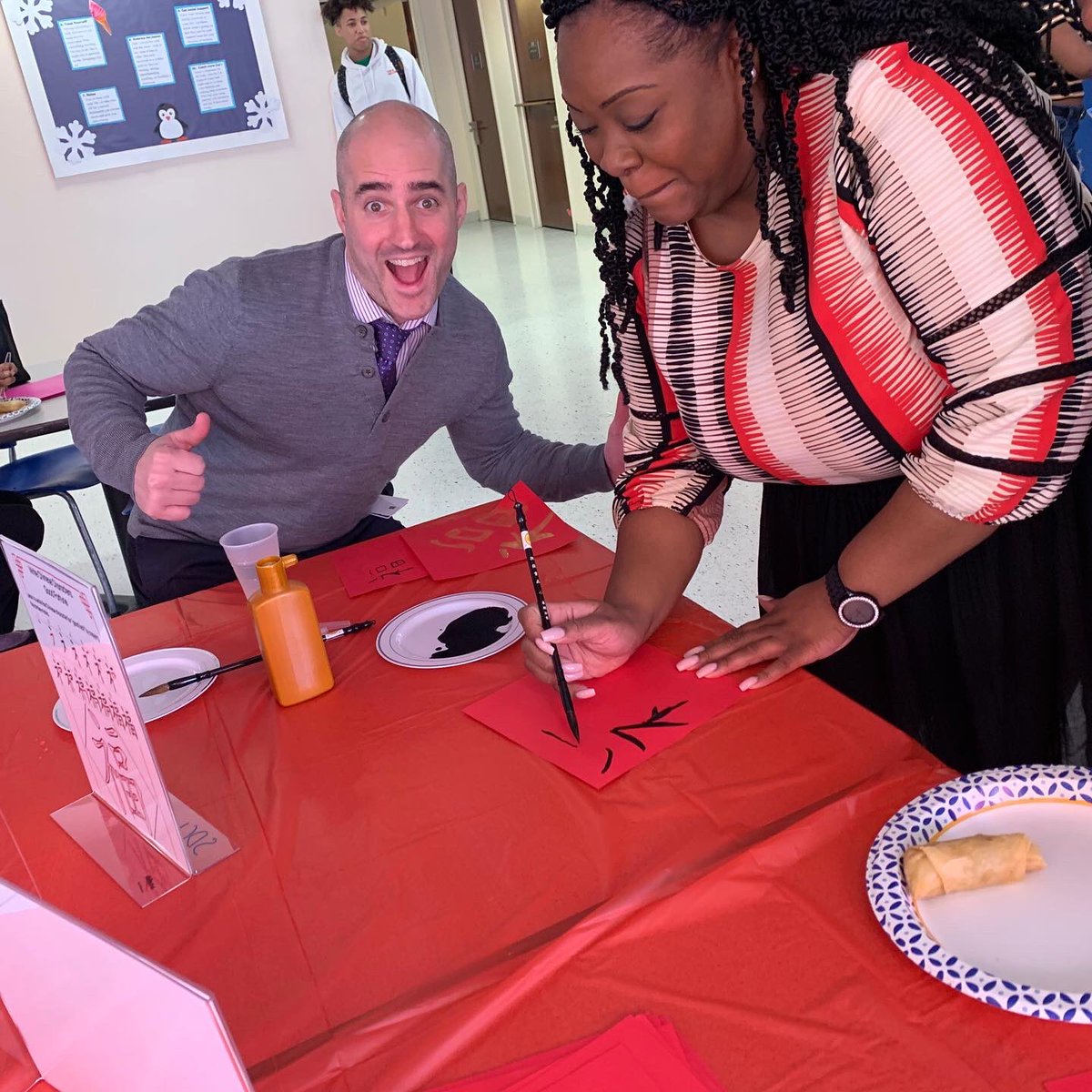 Robmiller4444's tweet photo. @BerkeleyCollege great early Chinese New Year event brought to you by the Asian American Student Association! #berkeleycollege #studentsuccess https://t.co/dkv95JnjJM