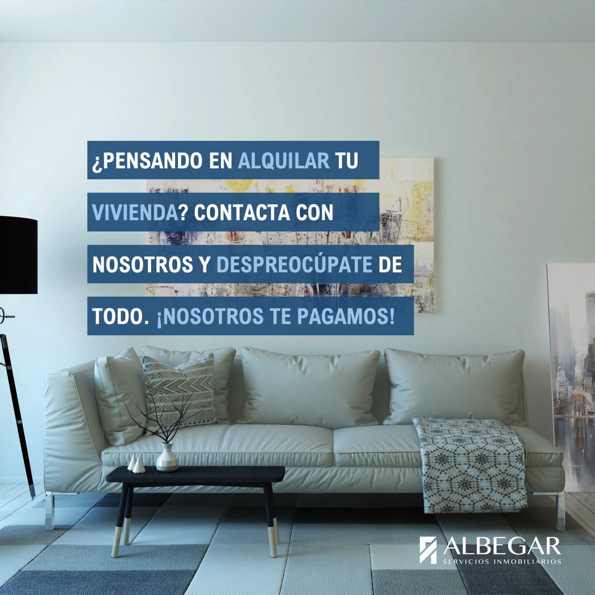 alegarsocial's tweet photo. 🏠 ¿Pensando en alquilar tu vivienda? Nosotros te la alquilamos directamente y nos encargamos de todo. 

💰 Pagamos la renta anticipadamente.

⚙️ Solucionamos cualquier incidencia relacionada con el arrendamiento.

#inmobiliaria #alquiler #valencia #estudiantes #habitacion https://t.co/QHyXnK9RB4