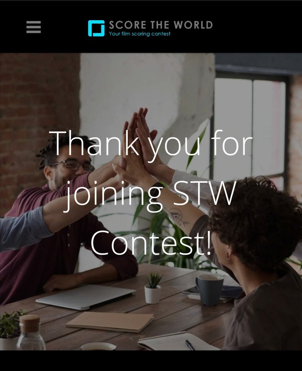 thatcher_music's tweet photo. #scoretheworld #STW Good cause and who knows .... Could even place well on it, stranger things have happened haha :) https://t.co/2L7mKhZW45