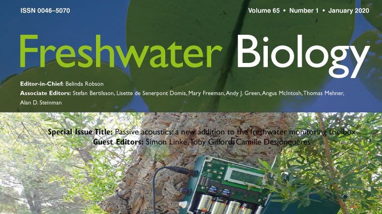 DocSlinky's tweet photo. Working towards 6 key steps to operationalise #freshwater #ecoacoustics, we edited the first special issue on it. 
15 papers by the best in the field. 
https://t.co/qGwvpClxf9

Read the editorial here. 
https://t.co/eBGondeS0B

Thanks to co-conspirators @toby_gifford @Desjonq 😍 https://t.co/4vJGaN9WHu
