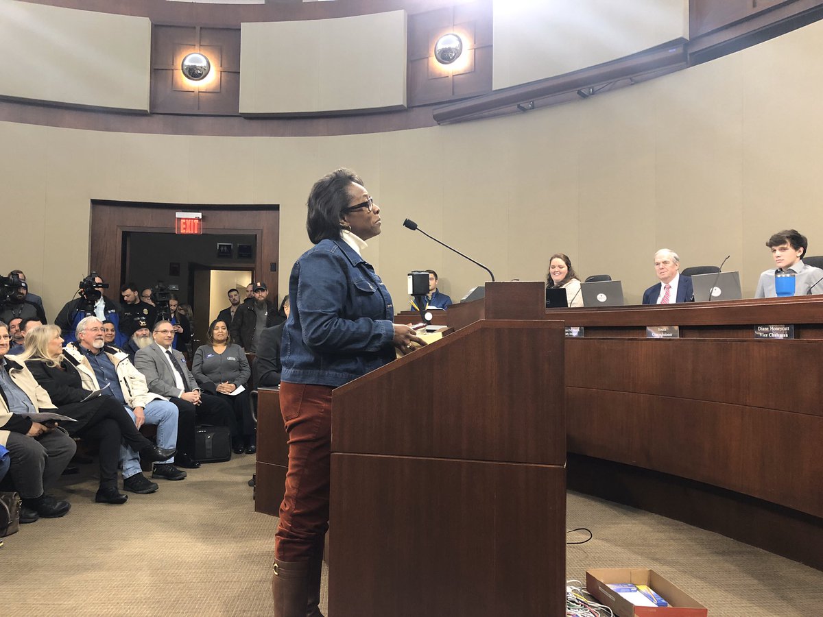 CabarrusCounty's tweet photo. #CCBOC recognizes Angie Caldwell on her years of service to the County and work in the foster care program. Congratulations on your retirement. #servicecareers #thankyou https://t.co/6t0uYn6LcL