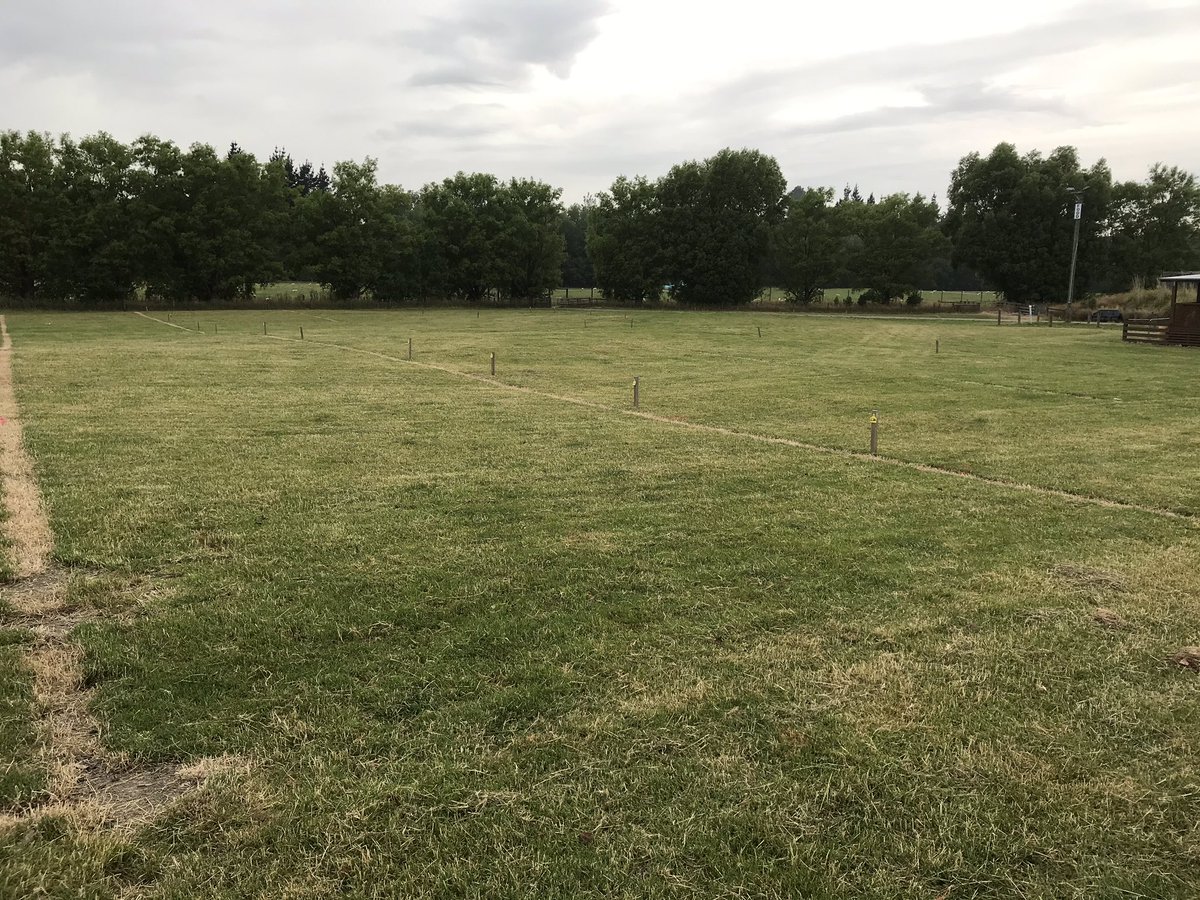 SouthernFD's tweet image. All finished marking out. Looking great.