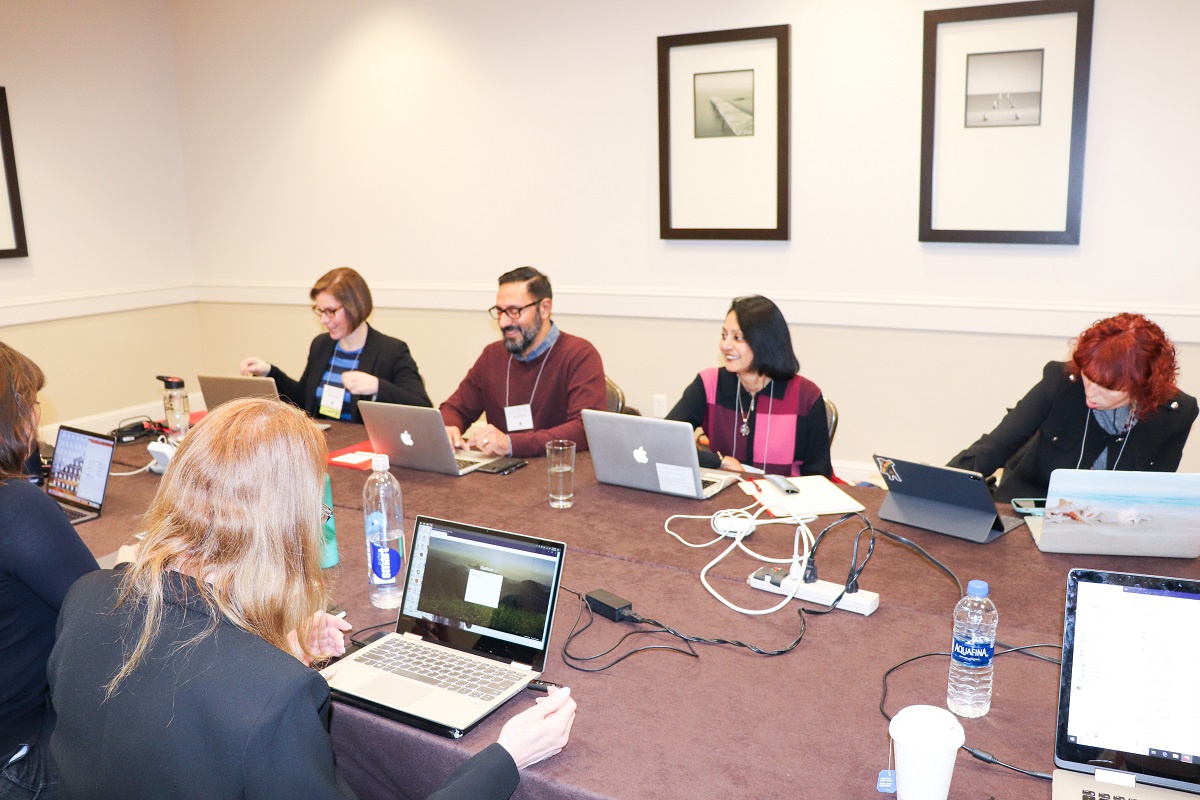 RutgersGSAPP's tweet photo. The NCSPP Mid-Winter Conference, “Amplification-2020” begins today in San Diego, CA! Check out pictures of the Executive Committee Meeting and stay tuned for more updates! Learn more about the #NCSPP2020 Mid-Winter Conference at https://t.co/J0L9BXfiuA. https://t.co/kR3alScsew