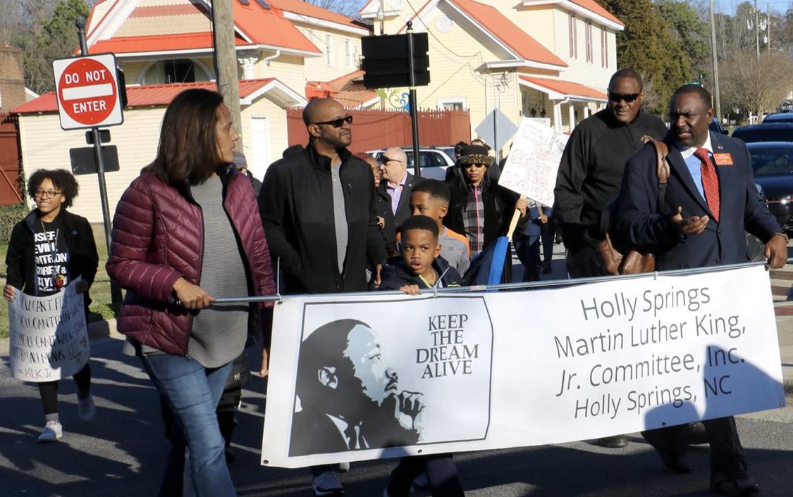 “The time is always right to do what is right.” -MLK Jr.

BSA represented at the <a href="/ToHollySprings/">Town of Holly Springs, NC</a> 6th Annual MLK Walk this past Sunday! We had a blast celebrating unity in our community 💜💛