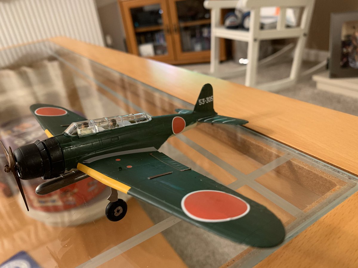 PhilGrimley's tweet image. And she’s done! I’m pretty happy with her. That green is lovely after three coats. I reckon I’ve learnt a lot too. Always things to improve but I reckon this is actually the first @Airfix kit I’ve ever actually completed! #MakeToLearn #MakersHour