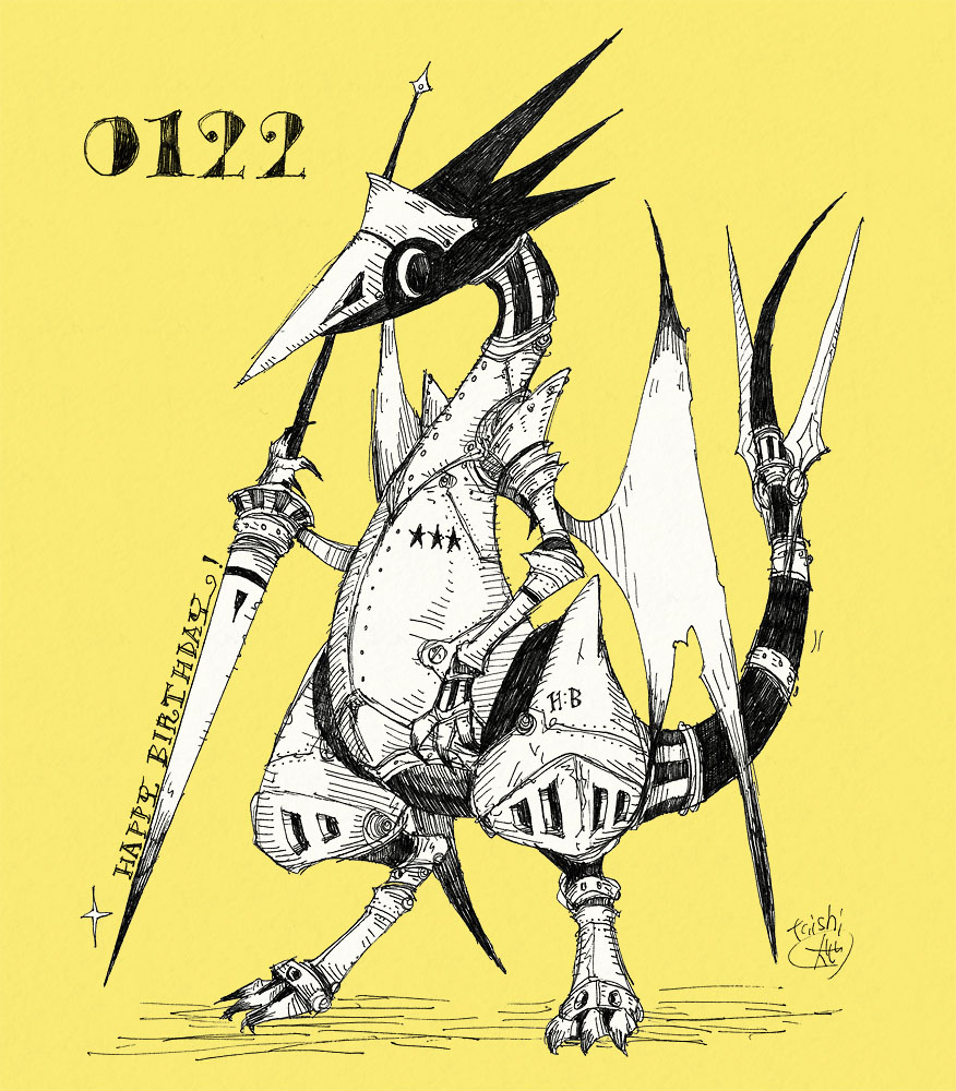 毎日誰かの誕生日。
1/22生まれの方、お誕生日おめでとうございます。
1月22日生まれの方に届くと嬉しいです。
#誕生日 #happybirthday #1月22日 #絵 #イラスト #ボールペン画 #ドラゴン 