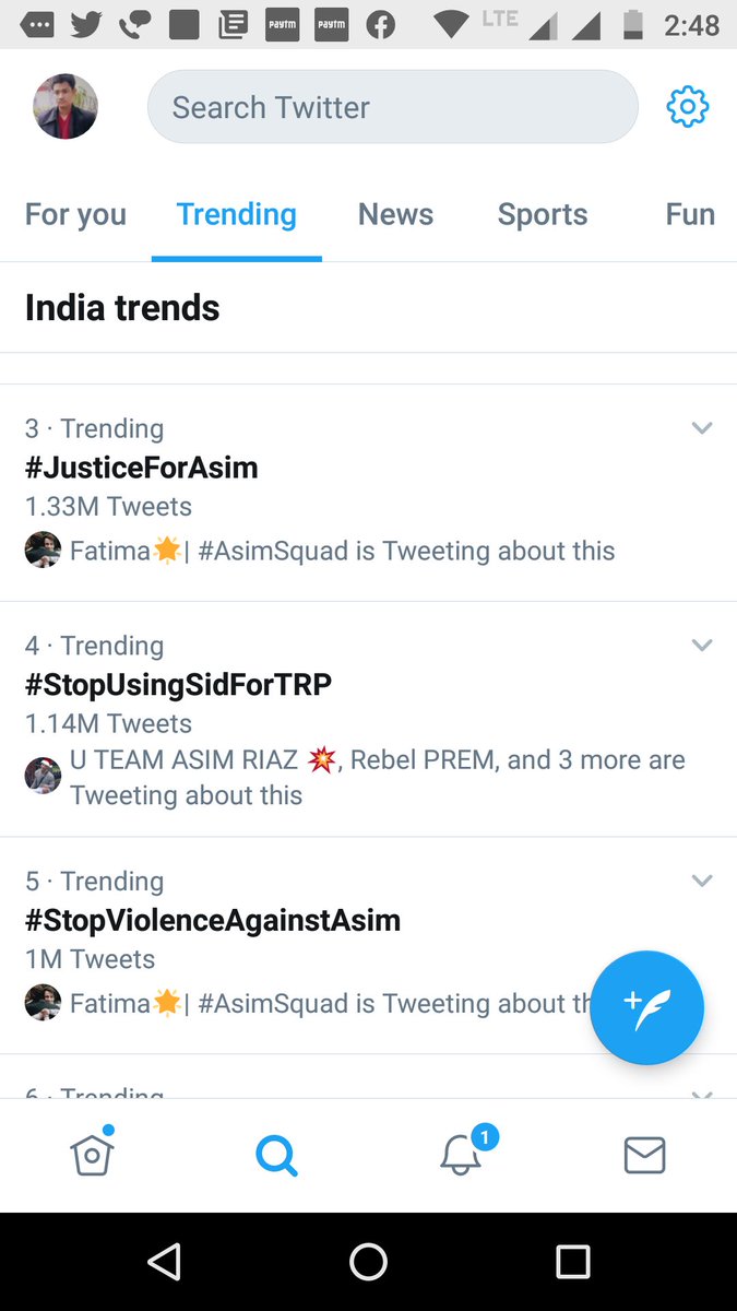 guys we have done it. Take this now makers.
#StopViolenceAgainstAsim 
#UnstoppableAsim