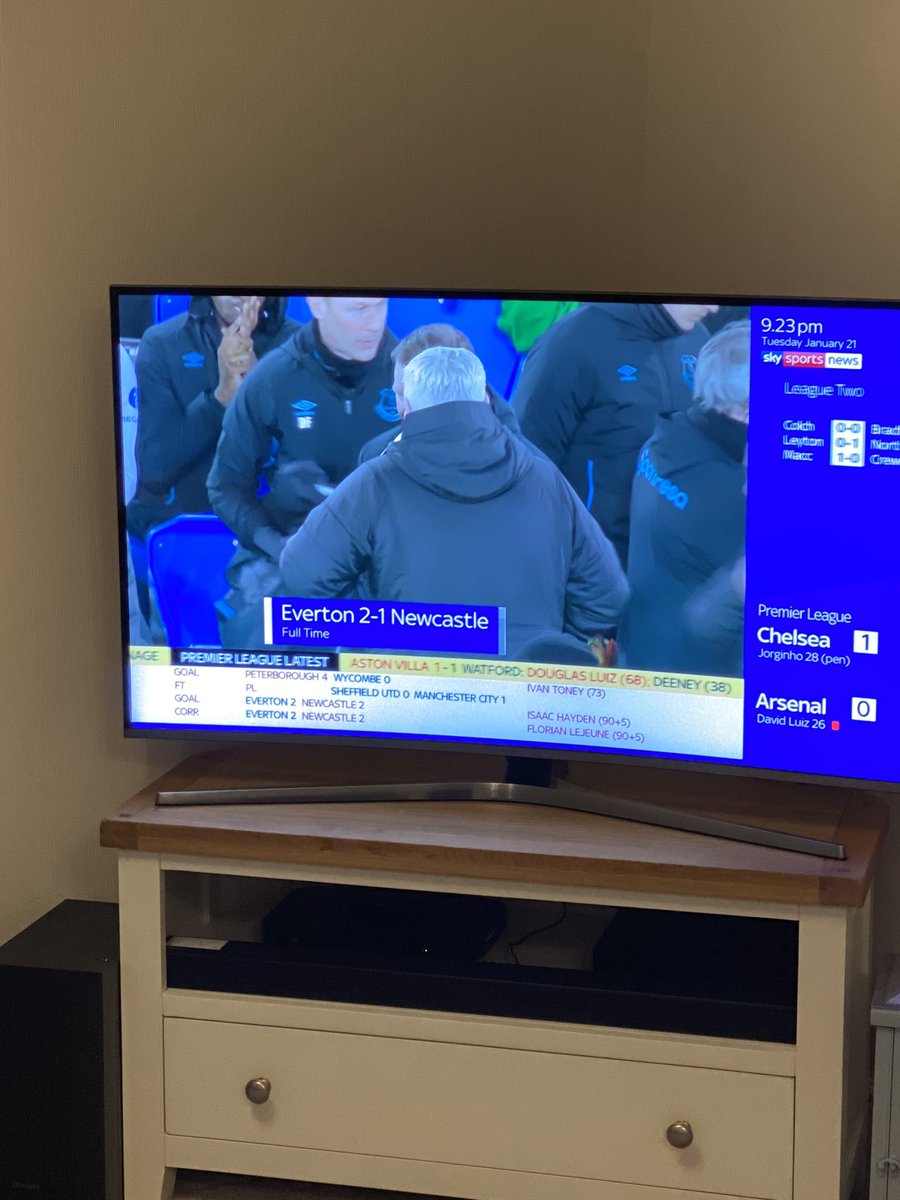 _Rob_Carter's tweet photo. Even @SkySports can’t believe we pulled it back for a draw! @nufc #EVENEW #NUFC #wrongscore https://t.co/SFqFGKxkYd