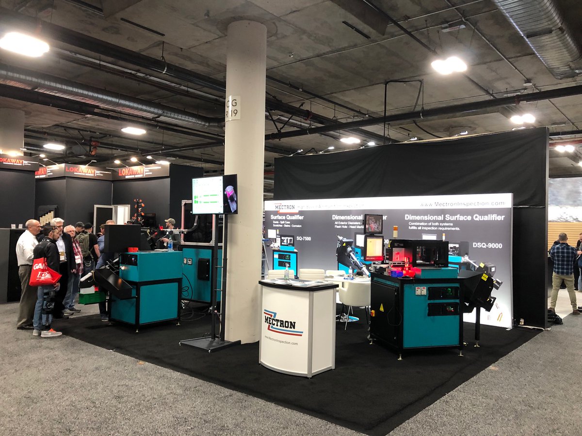 HAPPENING NOW!!! Mectron at Shot Show 2020 - stop by and see the guys, say "Hi" 👋 and check out a demonstration. Booth #3653 Level 1 at the Sands Expo Center