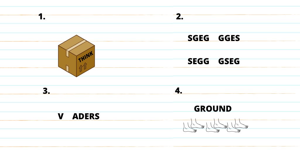 Find the hidden meaning 🕵️‍♂️ How many did you solve? (Message us for the answer sheet!) #Brainteaser #HiddenMeaning #CanYouEscape