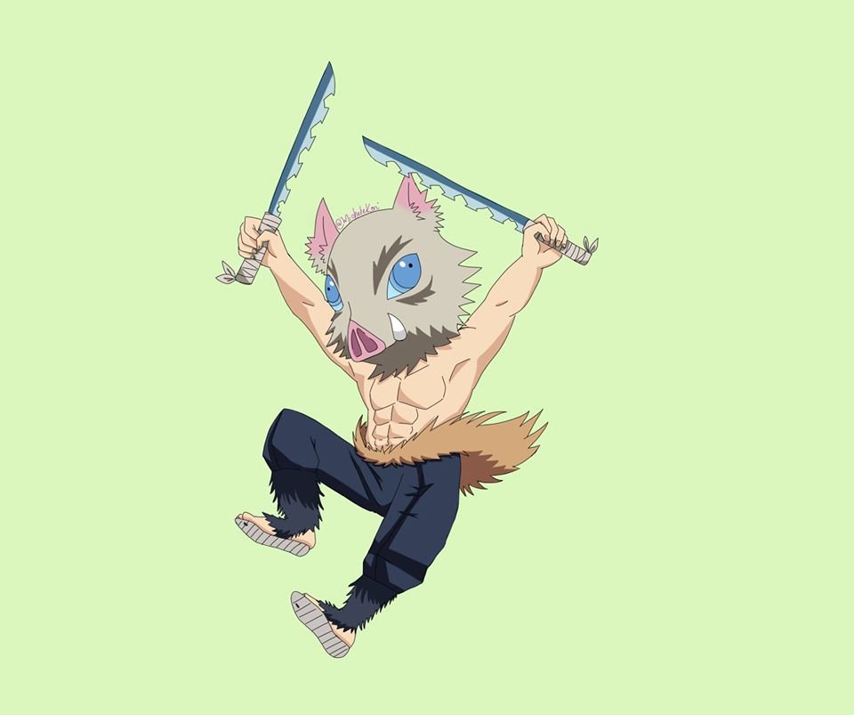 michelekoi's tweet photo. Hashibira Inosuke #Bakuretsu #Moushin #Inosuke #Hashinira #fanart #Kimetsu #no #Yaiba #Demon #Slayer #嘴平伊之助 #Pig #Assault #digital #art https://t.co/jreHQmGc1v