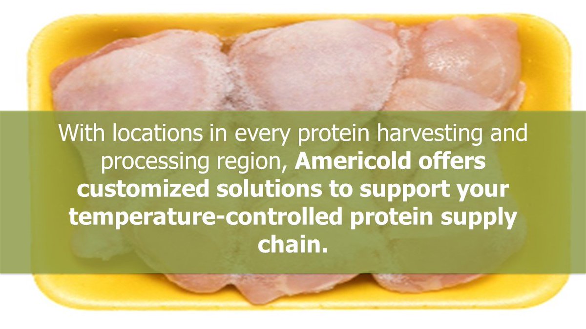 americold's tweet image. Americold’s state-of-the-art-facilities and advanced technologies ensure that you receive the total poultry package to streamline your operations. Stop by Suite 222 at the @NPFDA1 1/27-1/31 to learn more about our #poultrysolutions: hubs.ly/H0mGP0g0