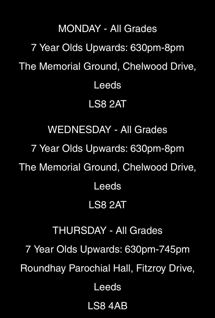 Leeds Shotokan Karate Club tweet media