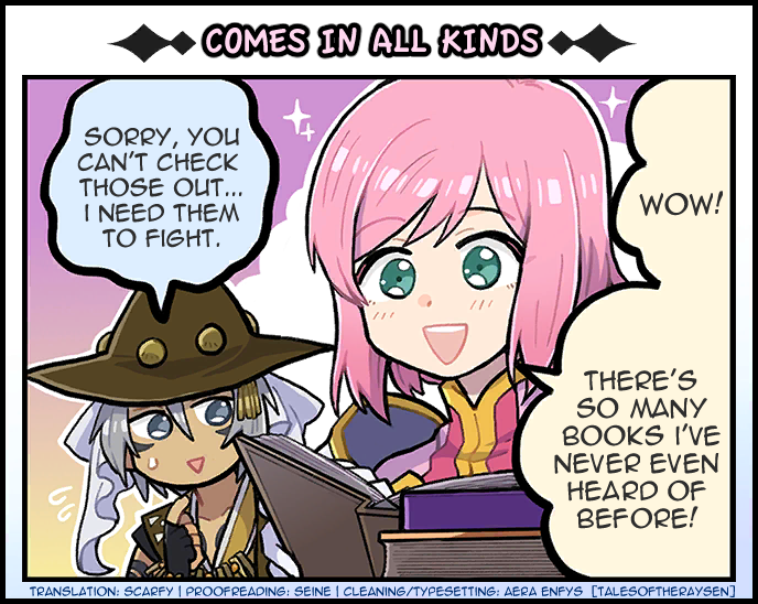 Tales of the Rays English Project on Twitter