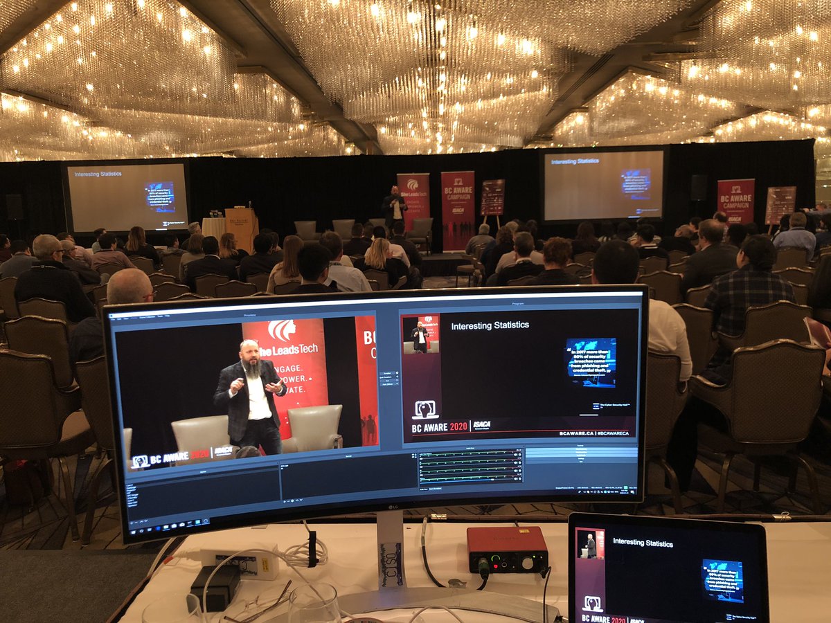 Producing the BC Aware livestream pro bono.
