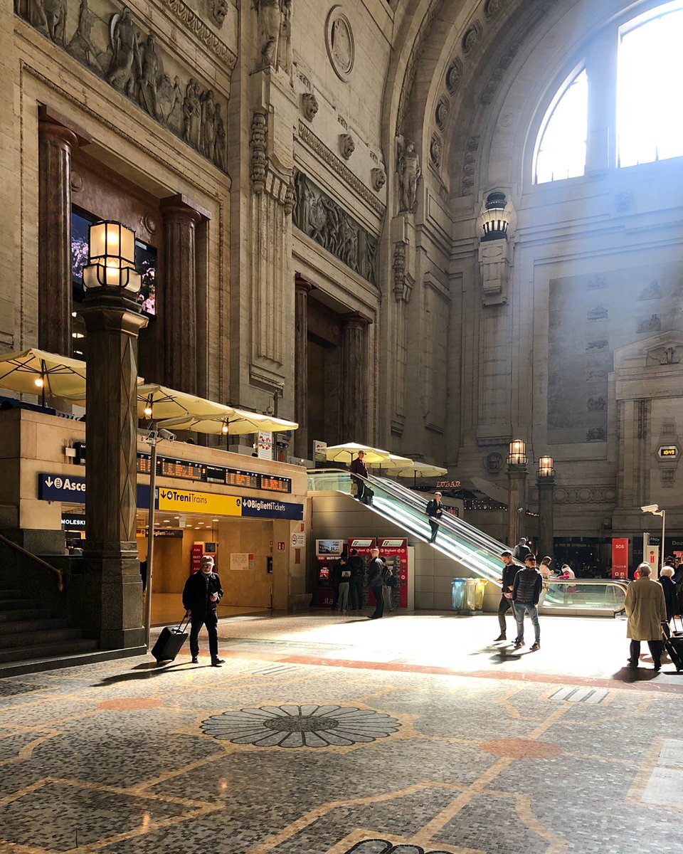 One still extant station that truly gives Penn a run for its money, and no doubt the most gargantuan, Lord of the Rings kind of classicism ever created, is Milano Centrale, by Ulisse Stacchini, 1912-31