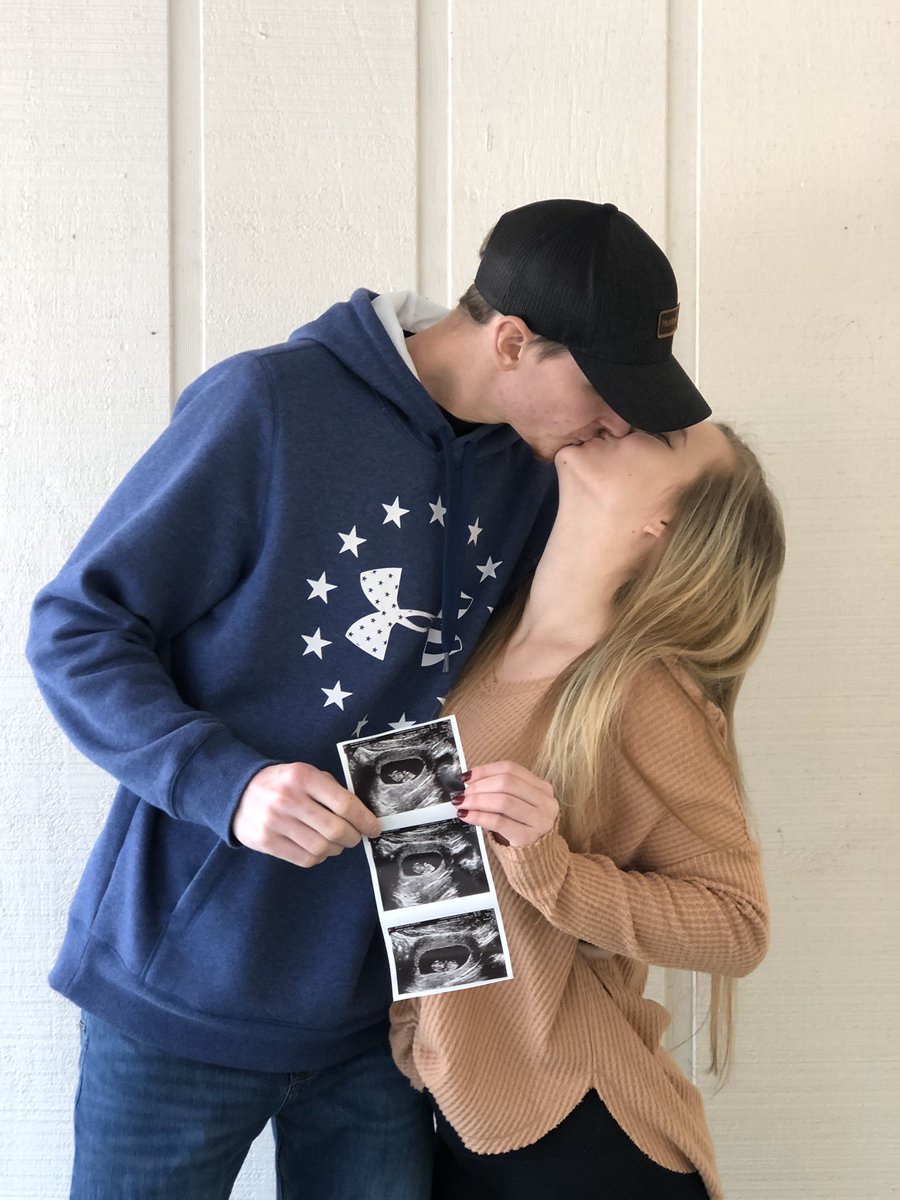 Jordyn___Marie's tweet photo. We are excited to say we have a little one on the way! 💞 https://t.co/QY7RL7PnA8