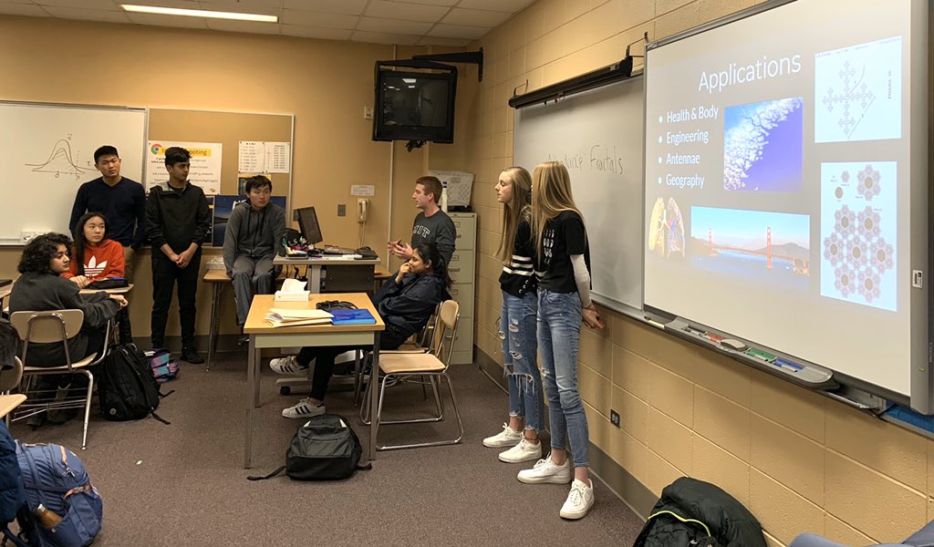 jessie_lavin's tweet photo. Math Honor Society having so much fun learning about fractals hands-on today! ❄️🍀🌻🕸🌲
@nvhsmat @NeuquaValley https://t.co/TRAC1C4u6X