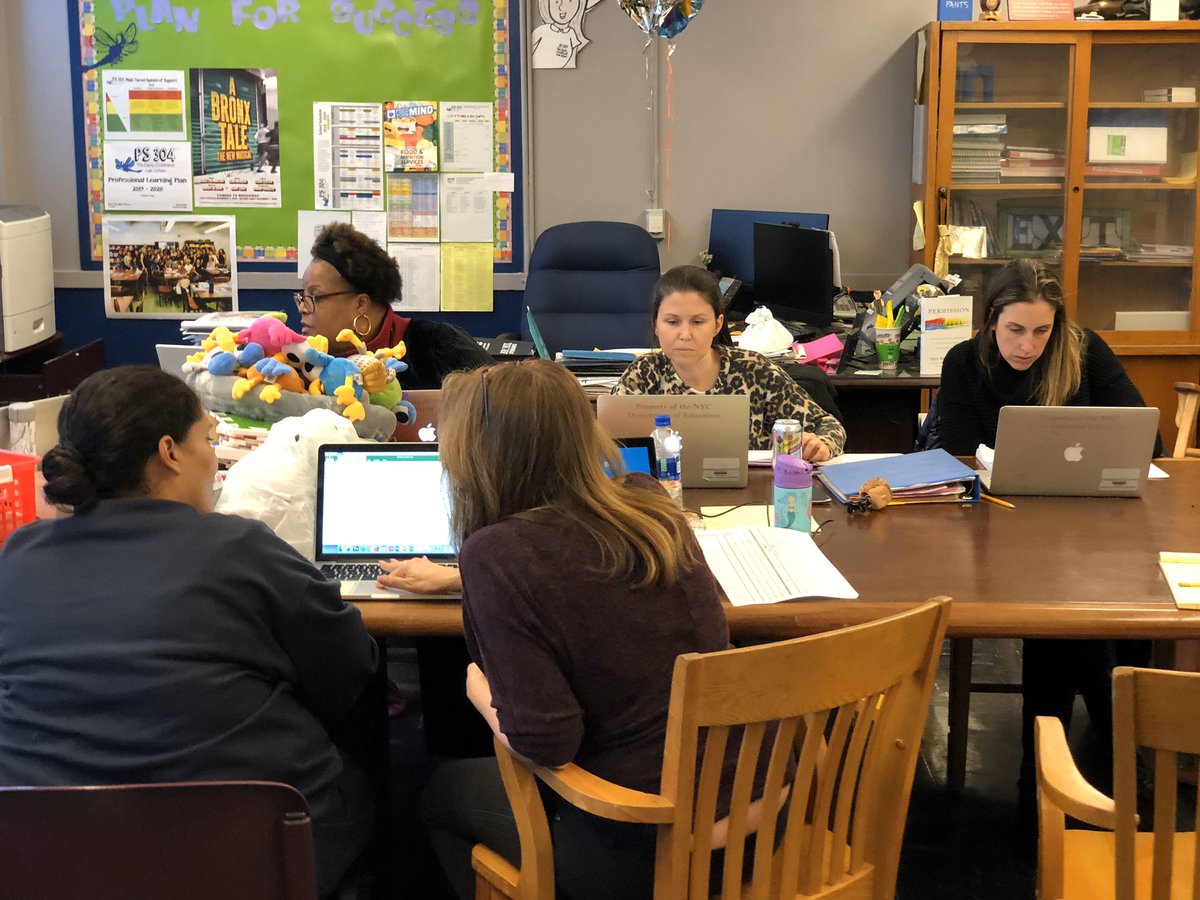 PS304X's tweet photo. Data assessment team analyzing data and preparing to share with Instructional Leadership team (ILT) #datacounts #everystudenteveryday #leadersinourlearning https://t.co/tb2x9QWuti