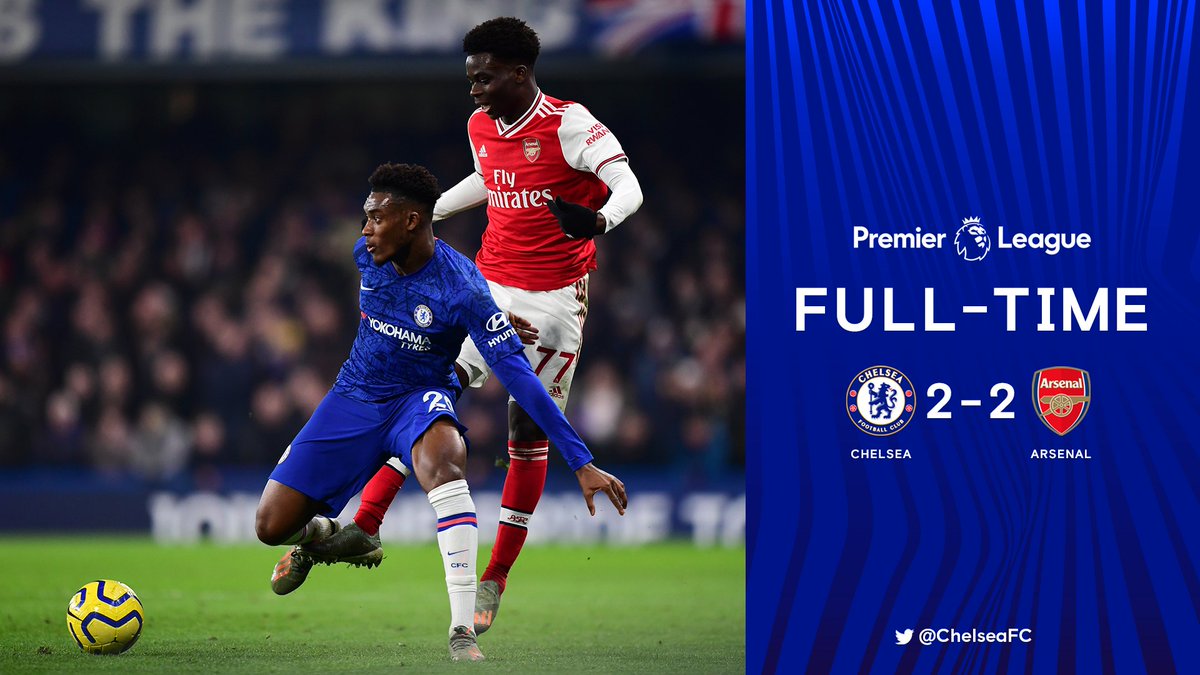 Chelsea FC on Twitter: points are shared. https://t.co/FHoupPgBcV" / Twitter