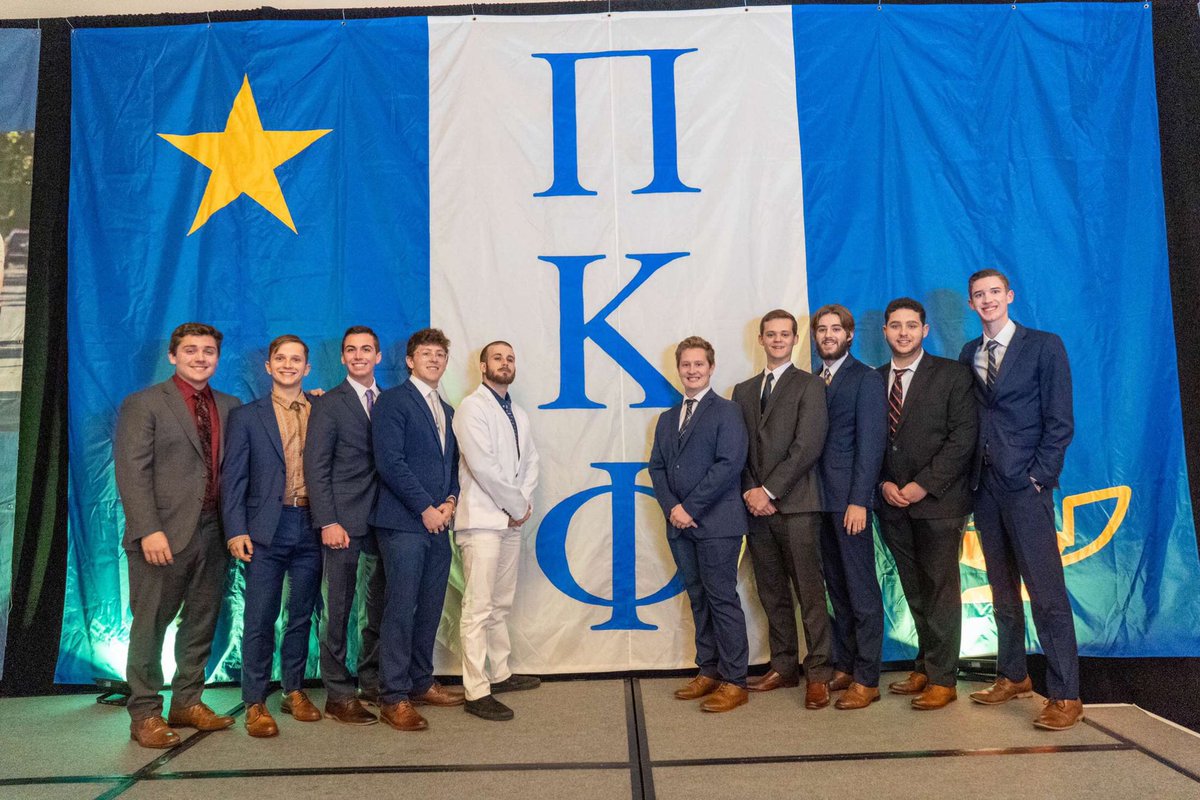 Our executive council just spent the past weekend in Dallas at Pi Kapp College, where they learned lots of good leadership information that they’re  excited to apply to the coming semesters! #undproud #pkc2020 #pikappaphi