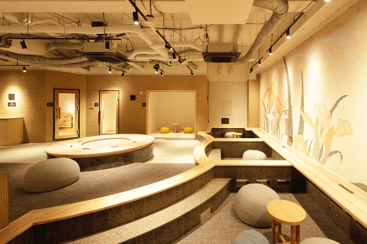 Tokyo Morning Radio 両国湯屋 江戸遊 銭湯やサウナ と コワーキング スペースを合体させた コワーキング サウナ さまざまなお風呂やサウナ 岩盤浴 お食事処 お休み処などがある中で 湯work と名付けられた コワーキング スペース が