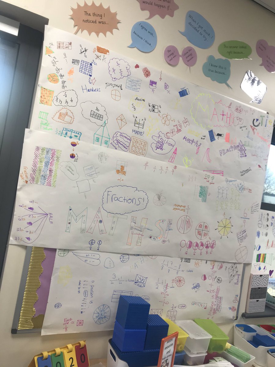 miss_teke's tweet photo. Love a bit of graffiti maths at the start of a topic. The kids love attacking a large piece of paper, whatever their age 😅 https://t.co/5DroNAaMfY