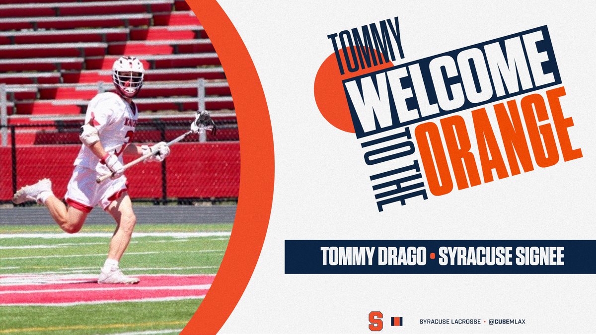 He's officially Orange!

Welcome to the family, Tommy ✍️