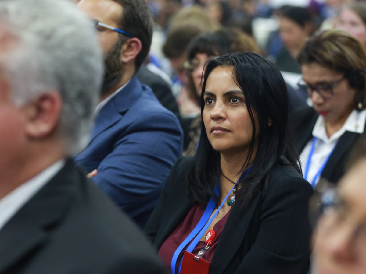 🌎 En la ceremonia de inauguración de la #XIICumbreGFMDQuito representantes de países y organismos internacionales expusieron sobre los desafíos y oportunidades de la migración, así como sobre una movilidad humana inclusiva, sostenible.

👩‍🦰 👨🏿‍🦱👩🏼‍🦱Participan más de 1.500 delegados.
