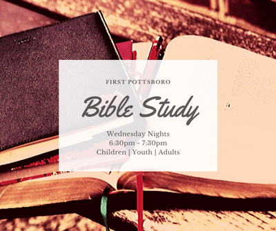 FirstPottsboro's tweet image. Don't miss a chance to plug into Gospel Community this Wednesday night through our Fellowship Meal &amp;amp; Bible Study!