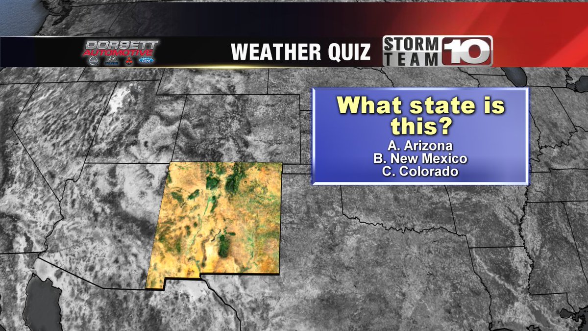 StormTeam_Chris's tweet photo. Here's the Tuesday Weather Quiz - geography edition! The answer will be on News 10 at Six! https://t.co/hA7QynS8kK