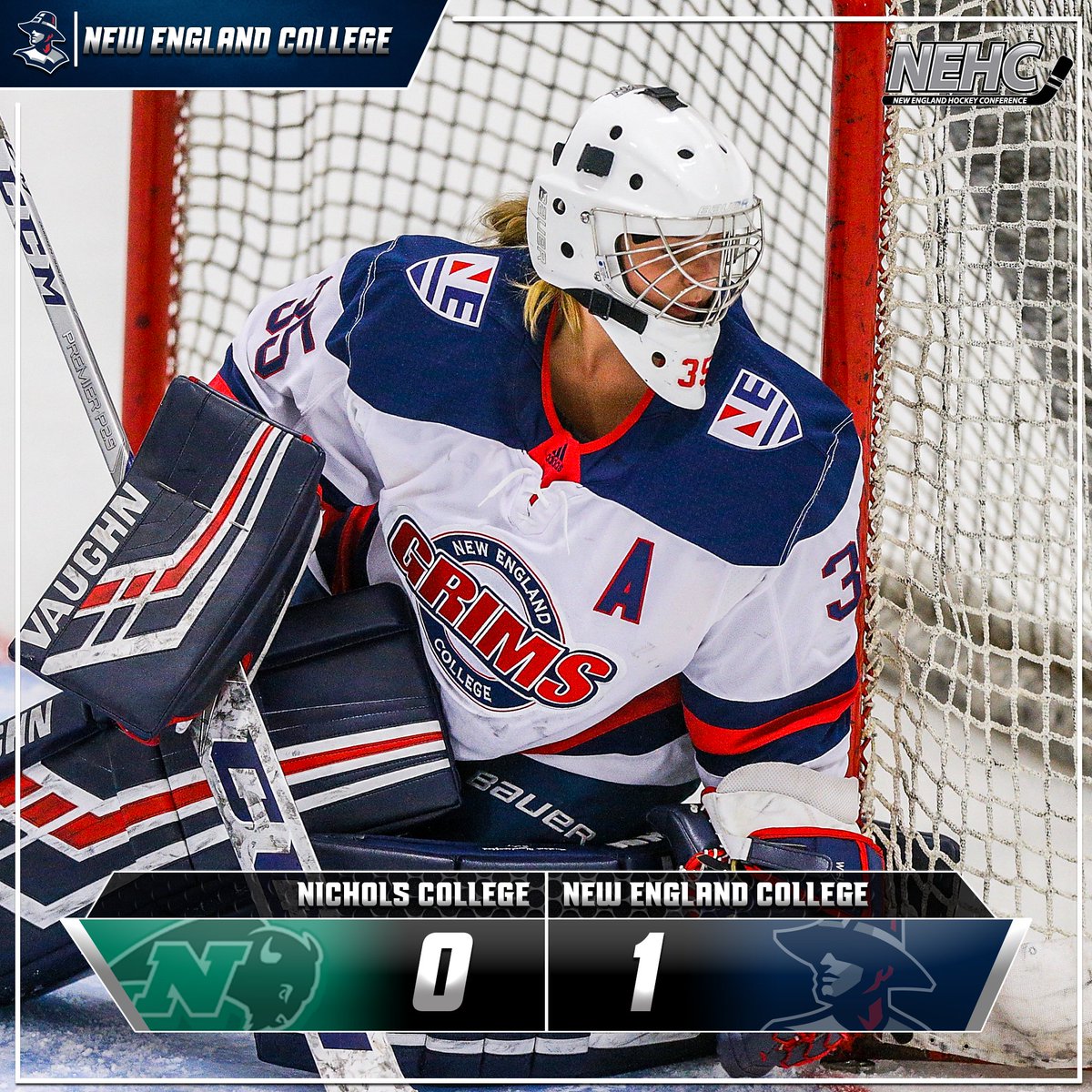 New England College Athletics (@nec_athletics) on Twitter photo Cianna Weir stops 57 shots for her second straight shut out as <a href="/NECWIH/">NEC W Ice Hockey</a> wins again. #GoGrims #forward #d3hockey Cianna Weir stops 57 shots for her second straight shut out as <a href="/NECWIH/">NEC W Ice Hockey</a> wins again. #GoGrims #forward #d3hockey