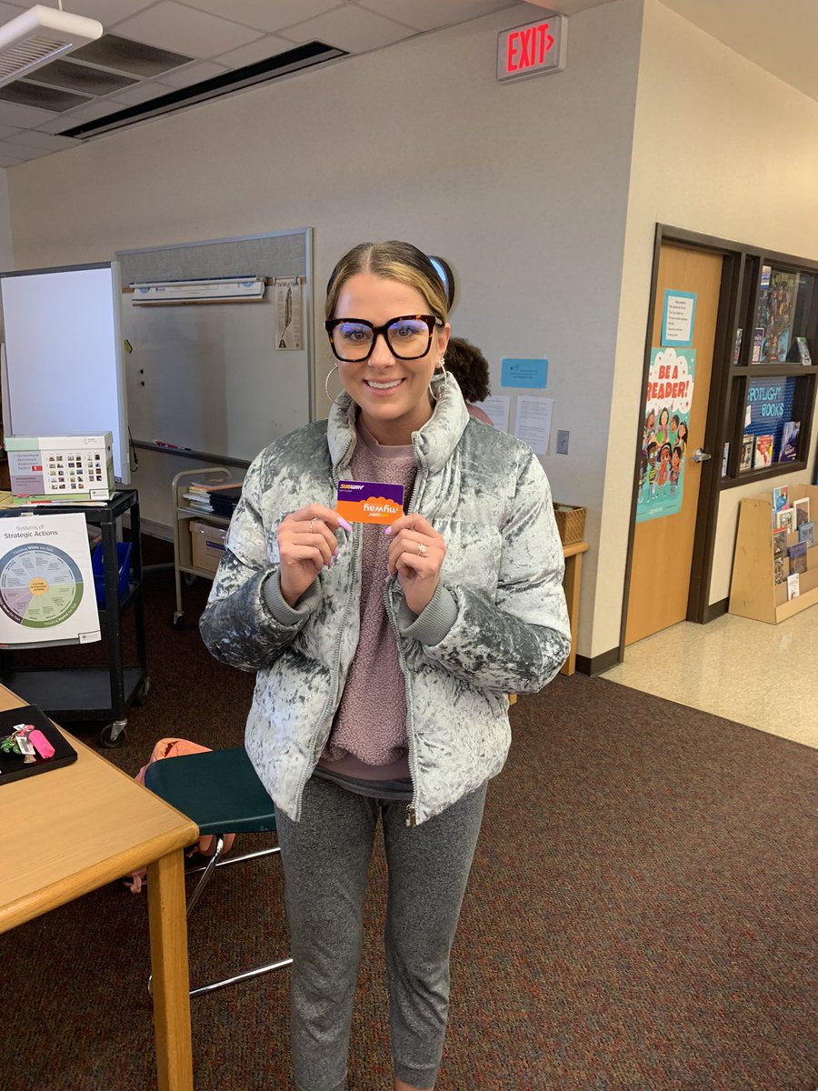 educatorMrD's tweet photo. Staff Spotlight for the week @Engelhard_Elem is one of our Kindergarten teachers Ms. Klein. Good job good job!! https://t.co/UjORTWl26Y