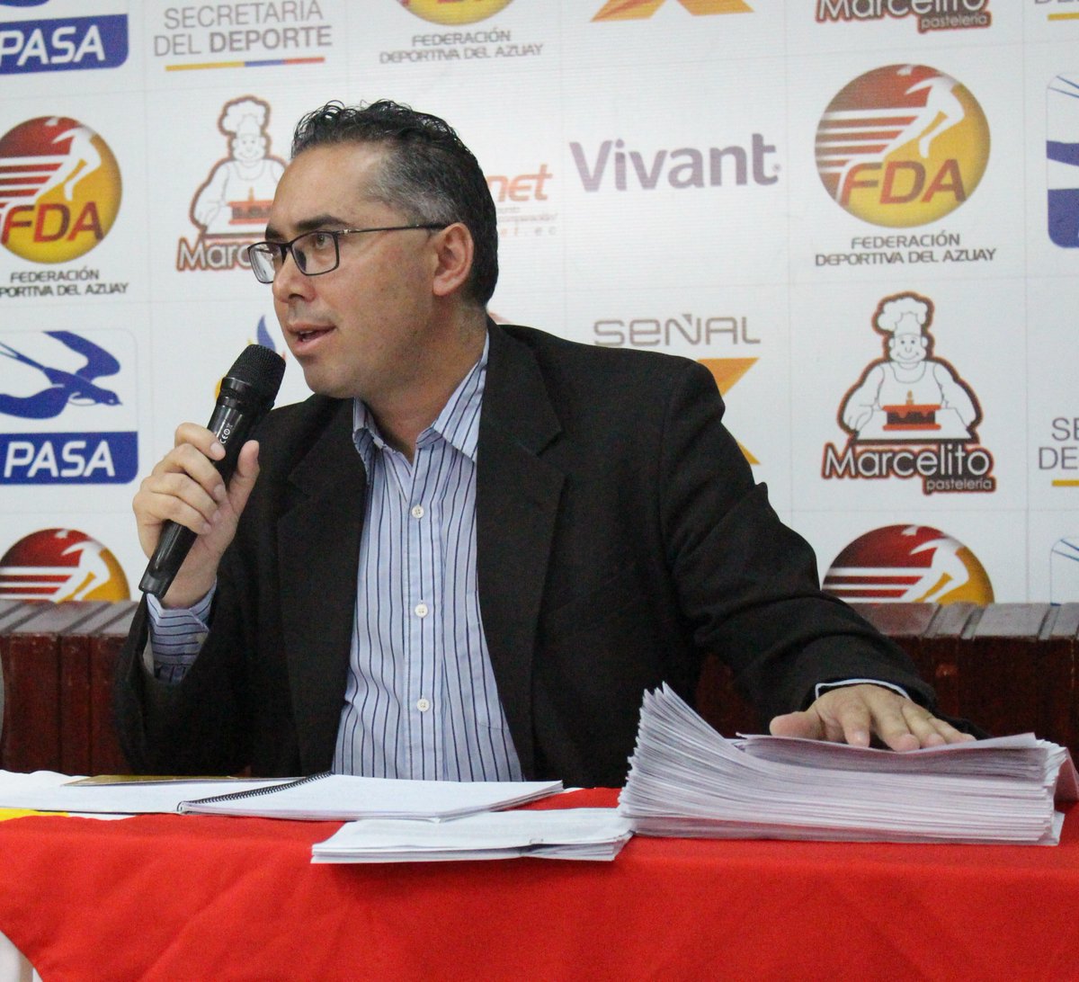 FEDEAZUAY's tweet photo. A las 09:30 de este miércoles, en la Sala de Sesiones del C. Bolivariano, @edwinloyola35, presidente de @FEDEAZUAY, en Rueda de Prensa dará los últimos detalles de la actual situación que atraviesa la matriz del deporte azuayo.
💪🏅💪🏅💪🏅💪🏅💪🏅💪🏅💪🏅 https://t.co/TKqXLVNN69