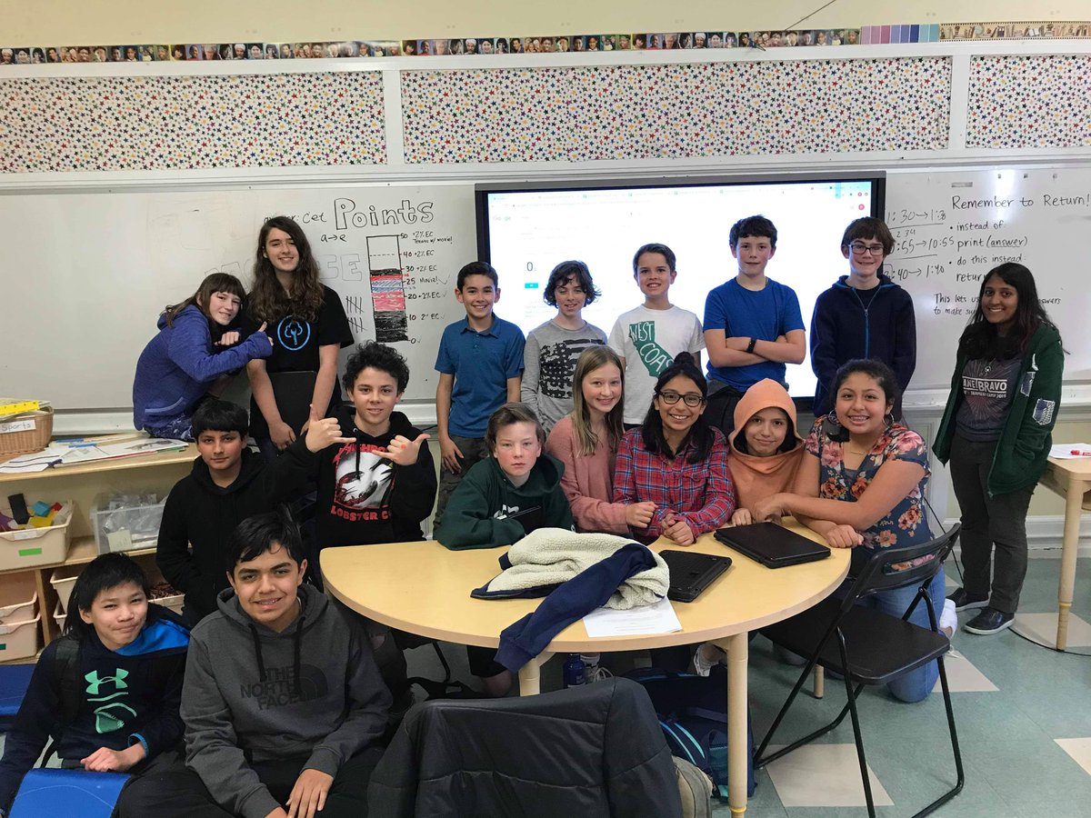 planetbravo's tweet photo. PB Teacher Priya in the Bay Area sent us these awesome photos from her school's recent Hackathon. Looks like a great time! PlanetBravo serves a K-8 technology curriculum in over 40 schools throughout California. https://t.co/Oa1aJsBjul https://t.co/6cVerUFGZ1