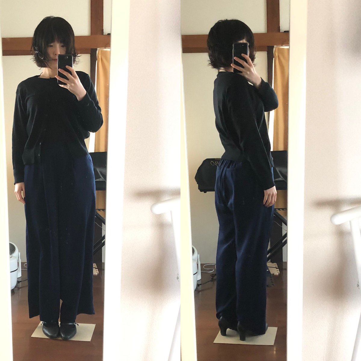 ClothesWakana's tweet photo. #トップス #カーディガン #ルノンキュール (SM2 olohuone)
#ワイドパンツ トゥエンティスリー (エアクロ)
#靴 #lesmues (#AOKI )
#着まわし #仕事コーデ  #ファッションコーデ #オフィスカジュアル #オフィスコーデ #楽しみ #今日の服 #大人カジュアル #オシャレさんと繋がりたい https://t.co/vJOlBtg5gM
