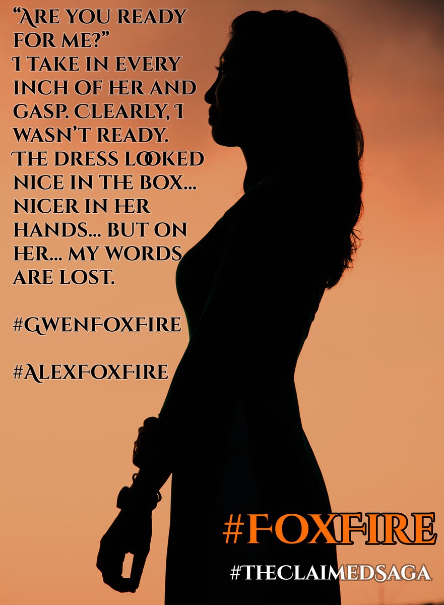 TheTJBerry's tweet photo. Are you ever really ready for the person who completely changes your life? 
#GwenFoxFire #AlexFoxFire
#FoxFire: The Kitsune
Catch up w/book 1 before 2!
#TheClaimedSaga has begun
Amazon/Kindle: https://t.co/kC3s5MxpNu
Barnes&amp;Noble: https://t.co/cB45r3gcof
@FoxFirePub @JHDeMond https://t.co/7odfw02gMM