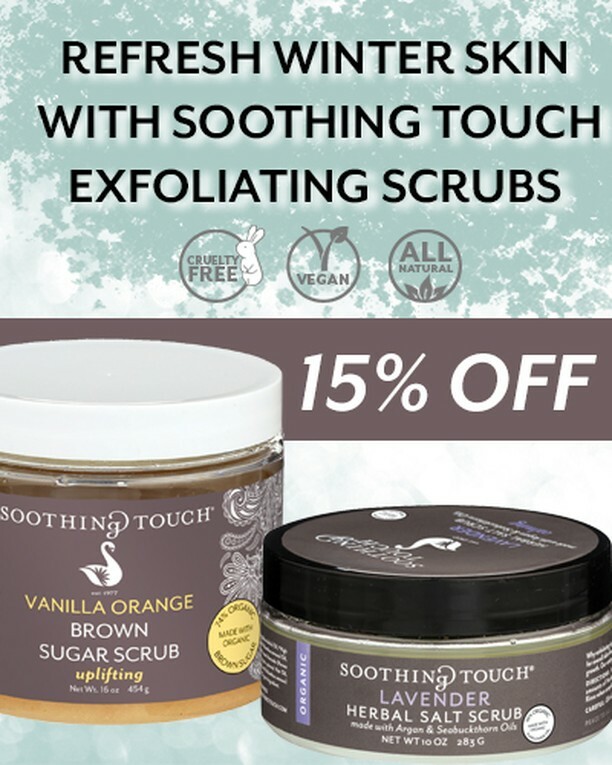 soothingtouch_'s tweet photo. 15% Off Body Scrubs &amp; 10% on Soothing Touch Freeze https://t.co/iJlE1Dlcho https://t.co/cyaq9IAJ0B