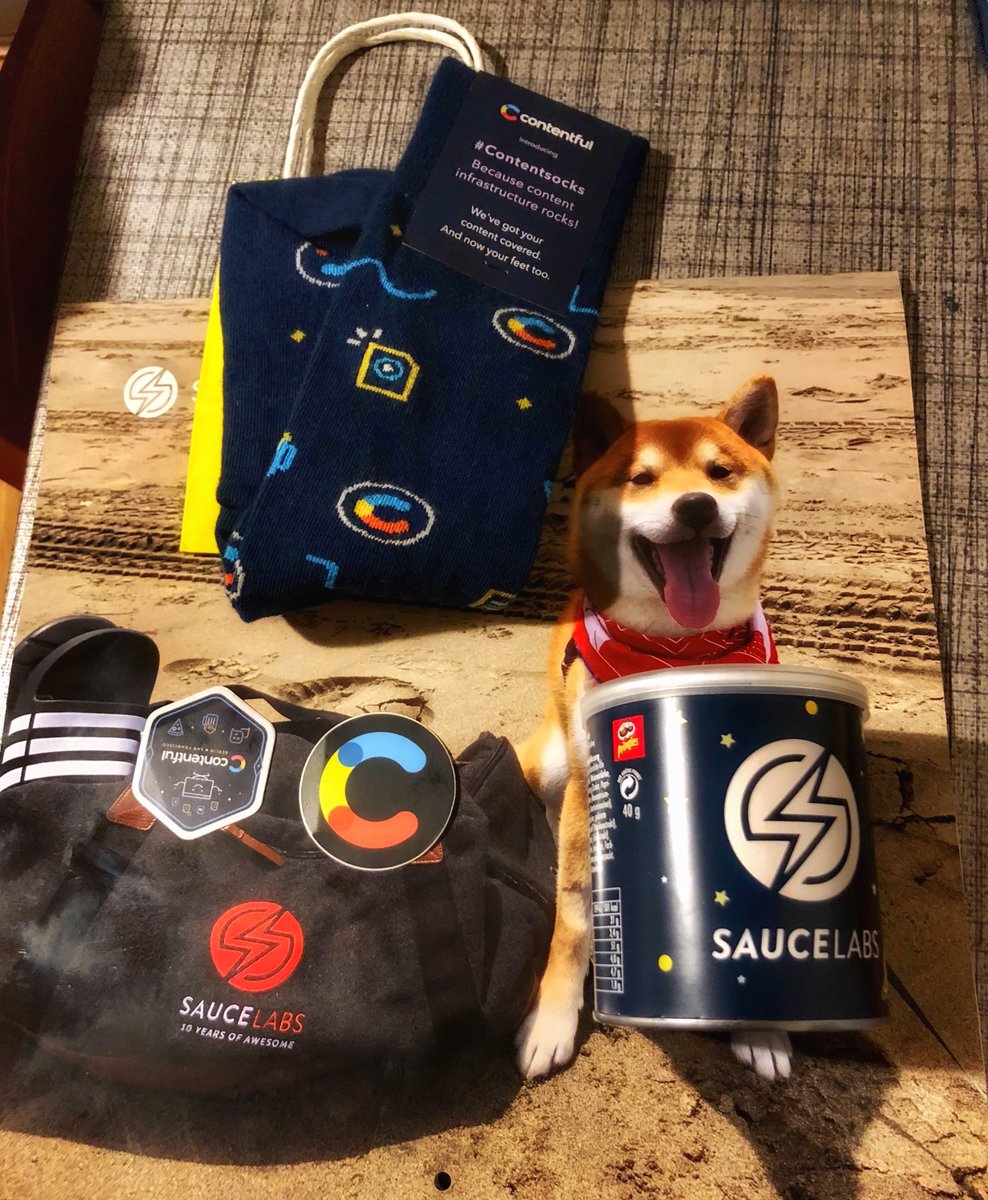 anilbms75's tweet photo. Had a blast speaking #ctmberlin about #automation tests #locators #testattributes
Thanks @saucelabs @contentful for the swags https://t.co/jyYZ2Cz5ls