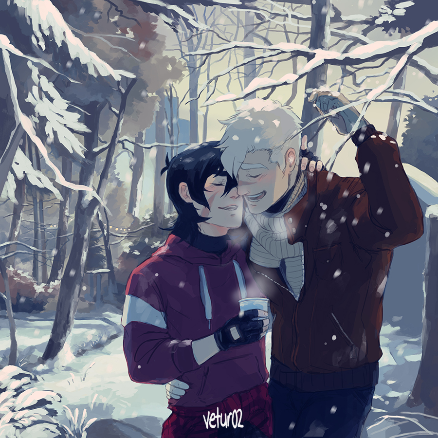vetur02's tweet photo. Ohhh, so here is my full piece for @beginningszine I did last year! :3 This one was for the winter part of the zine 😌🖤❤️ https://t.co/KxirWNDzVO