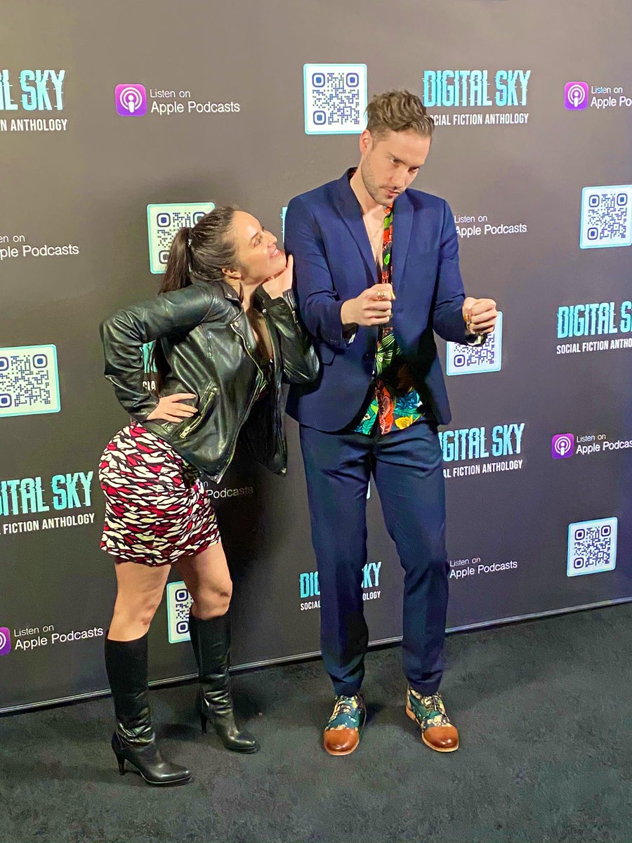 BridgetPhetasy's tweet photo. My “Ride Share” partner and me. @DigitalSkyPod #DigitalSkyPod https://t.co/3u84jDUlrn