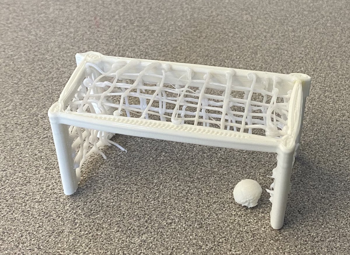 duqcolleen's tweet photo. 6th grader combined 3D design/printing (for precision) with 3D pen (for handmade details) to make something useful and meaningful. @tinkercad #TableSoccerGame #STEAM #WeHaveGreatThingsToDo https://t.co/PmDJGCSpFk