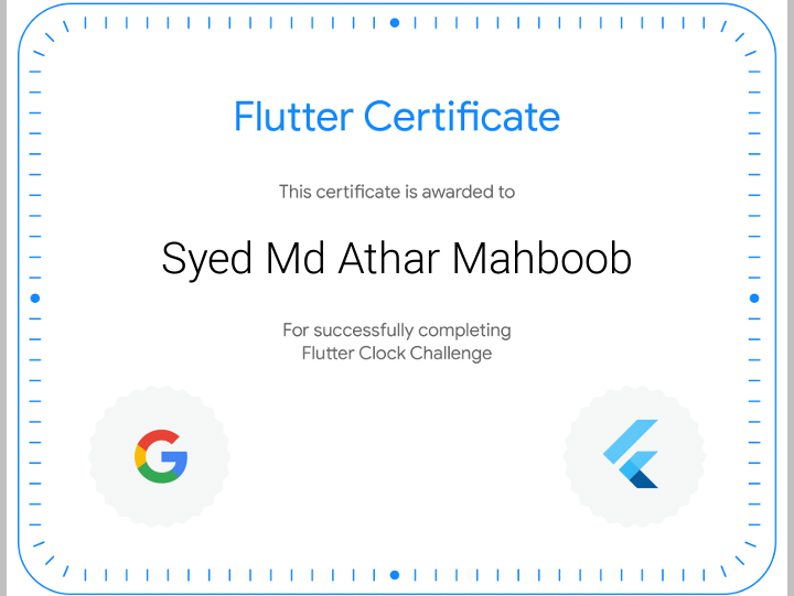 s_m_athar's tweet image. #FlutterClock