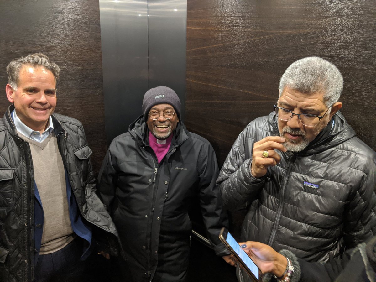 ChurchVision's tweet photo. Got in an elevator today and... @episcopalatl @BishopCurry #Rooted2020 @Rooted2020 @CEEPNetwork #ceep2020 https://t.co/L0fxlBip3U